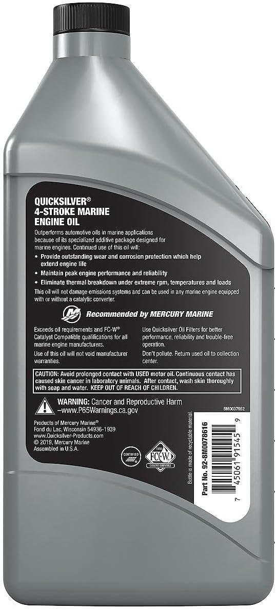 imageQuicksilver 10W30 Marine Engine OilMineral