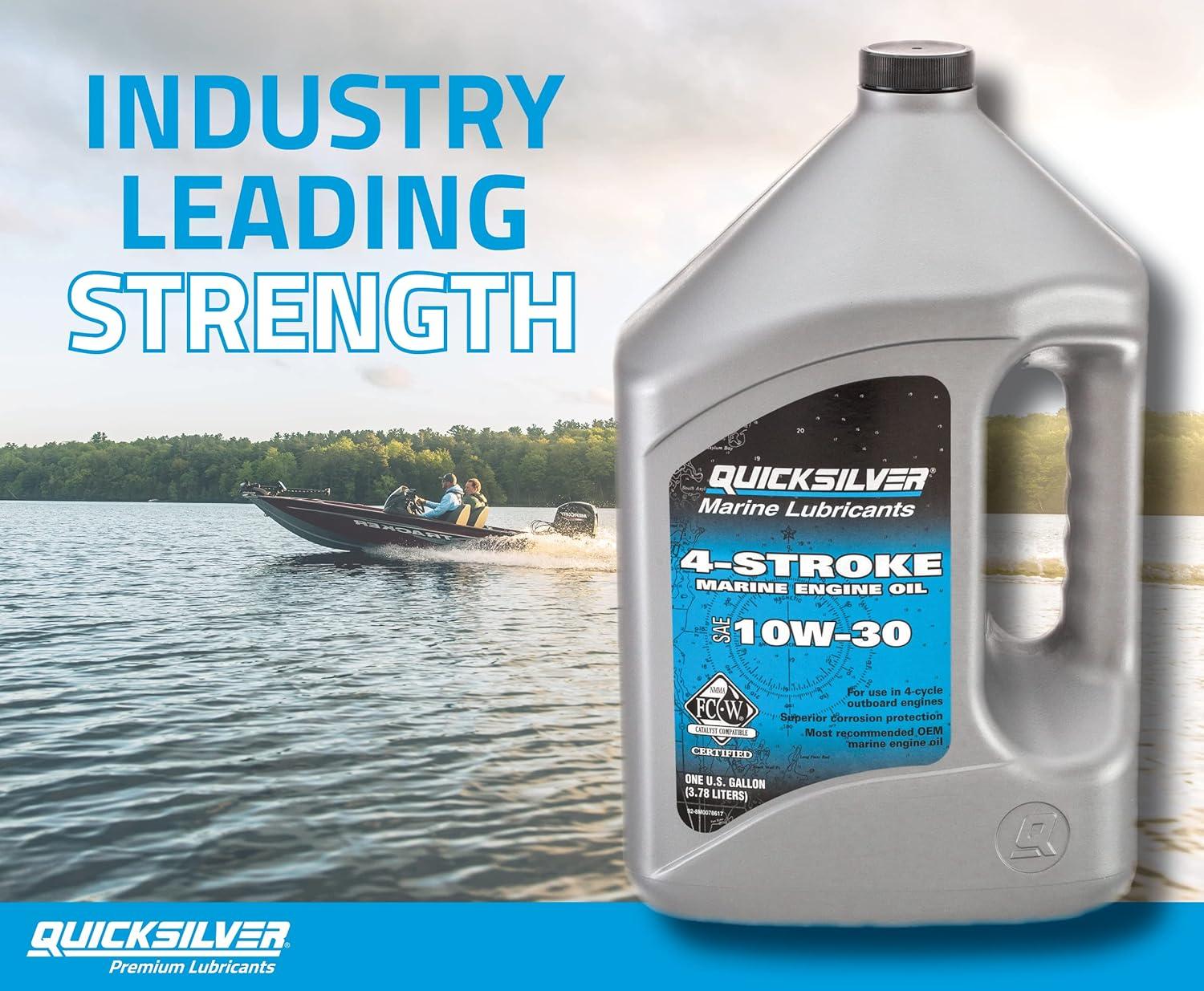 imageQuicksilver 10W30 Marine Engine OilMineral