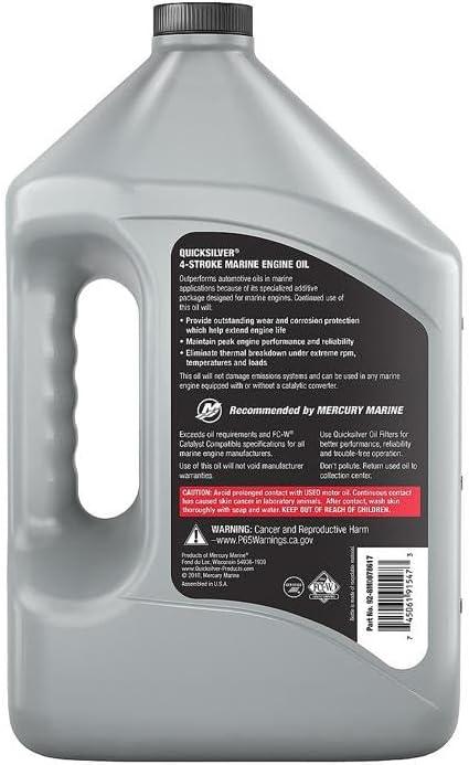 imageQuicksilver 10W30 Marine Engine OilMineral
