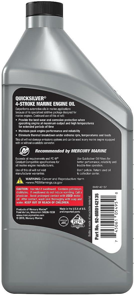 imageQuicksilver 10W30 Marine Engine OilSynthetic blend