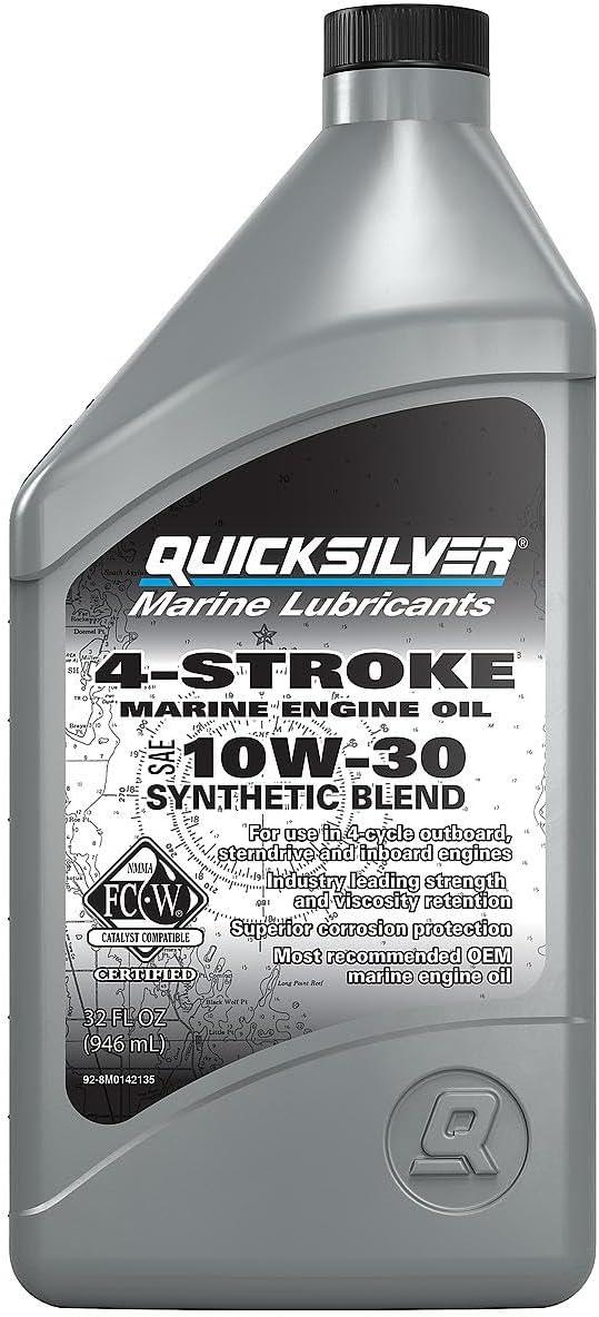 imageQuicksilver 10W30 Marine Engine OilSynthetic blend