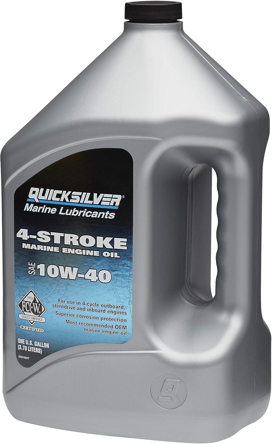 imageQuicksilver 10W40 Marine Engine Oil1Gallon