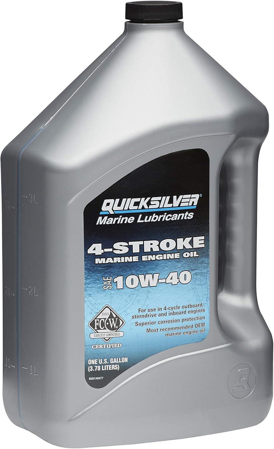 imageQuicksilver 10W40 Marine Engine Oil1Gallon