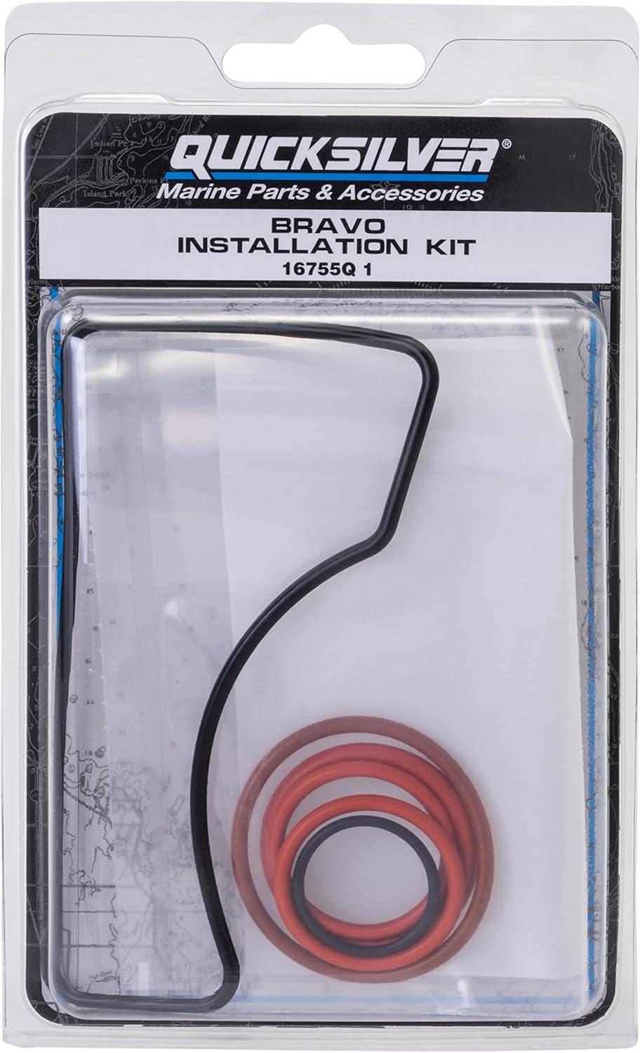 imageQuicksilver 16755Q1 Bell Housing Installation Gasket Kit for MerCruiser Bravo Drives 1Set