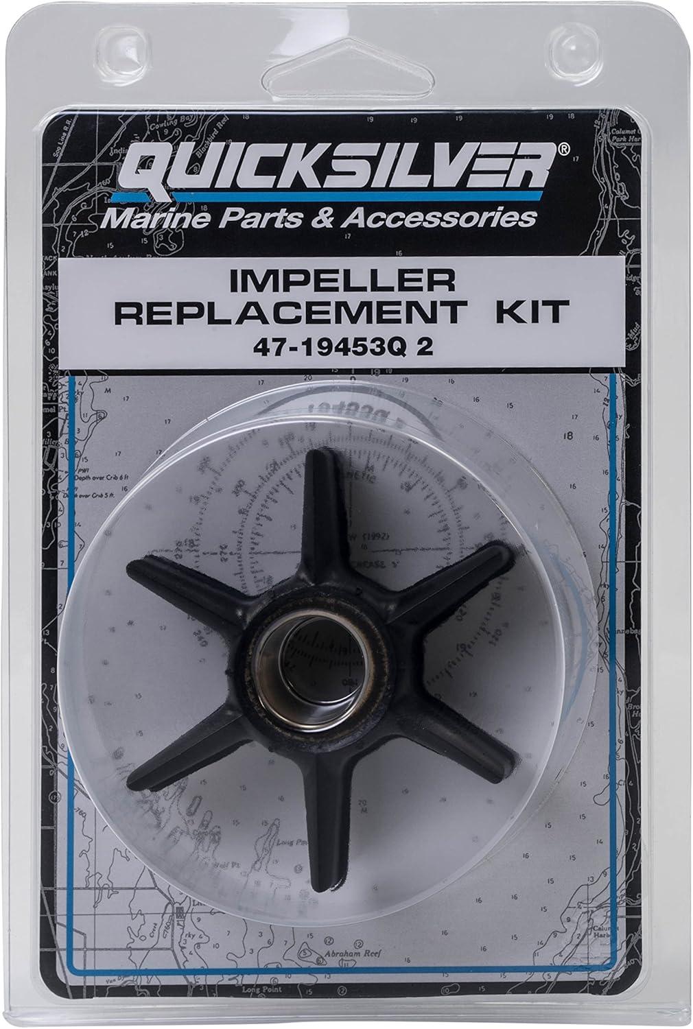 imageQuicksilver 19453Q2 Water Pump Impeller Repair Kit for Select Mercury and Mariner Outboards