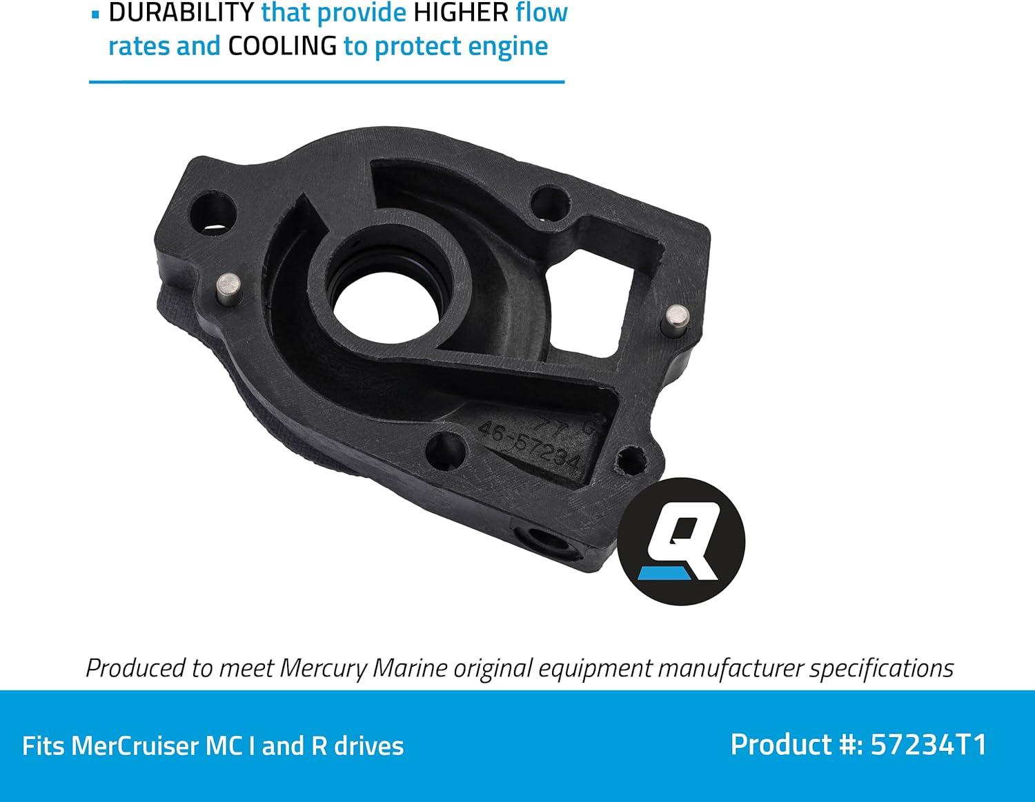 imageQuicksilver 57234T1 Water Pump Base Repair Kit for MerCruiser MC 1 and R Drives