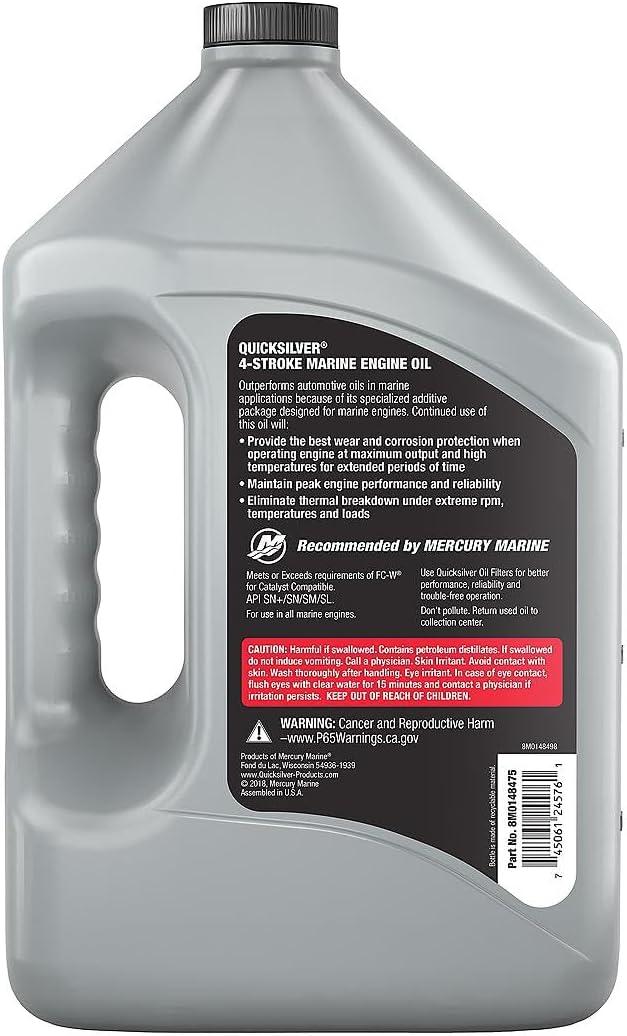 imageQuicksilver 5W30 Full Synthetic Marine Engine Oil1Gallon