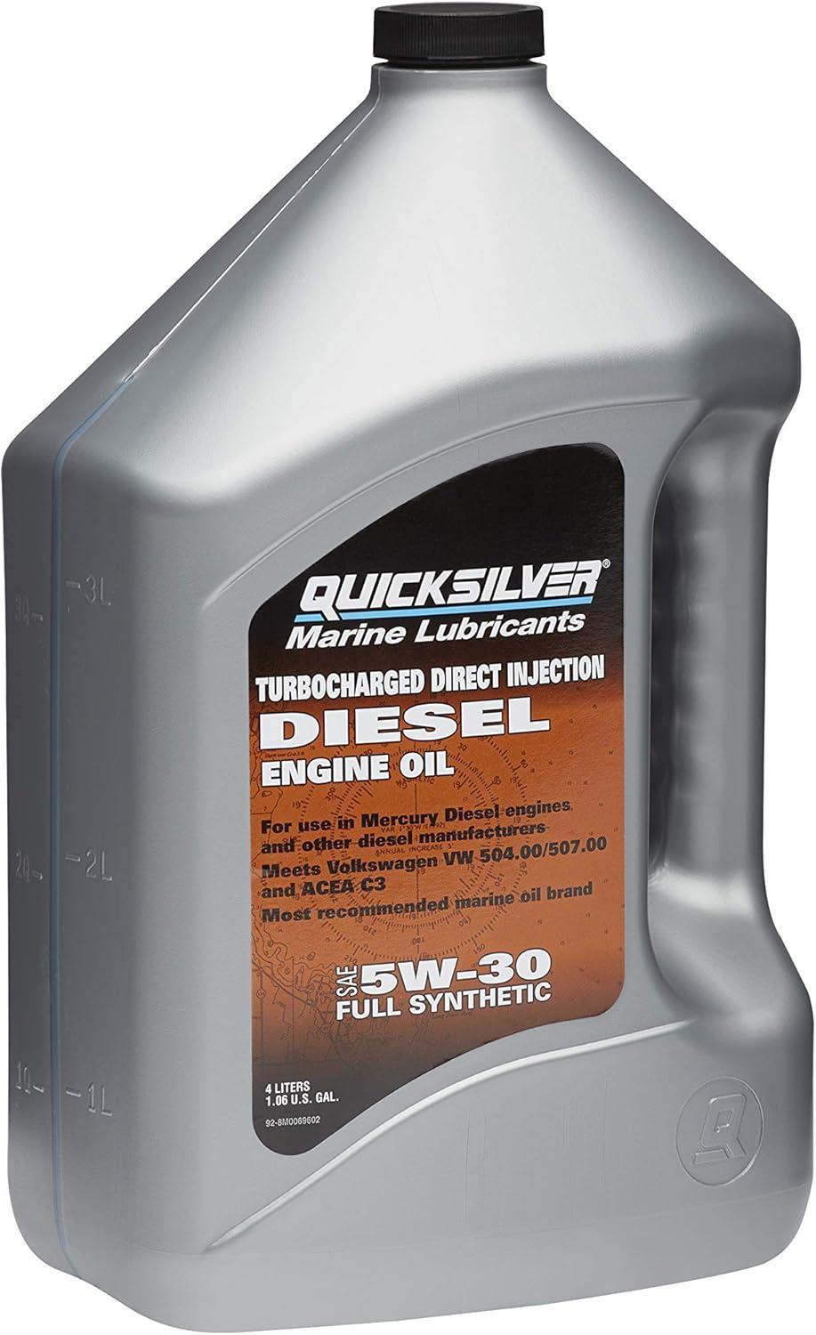imageQuicksilver 5W30 Full Synthetic TDI Diesel Engine Oil4 Liter