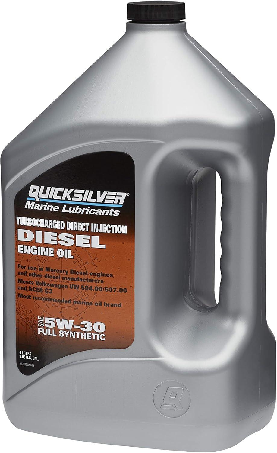 imageQuicksilver 5W30 Full Synthetic TDI Diesel Engine Oil4 Liter