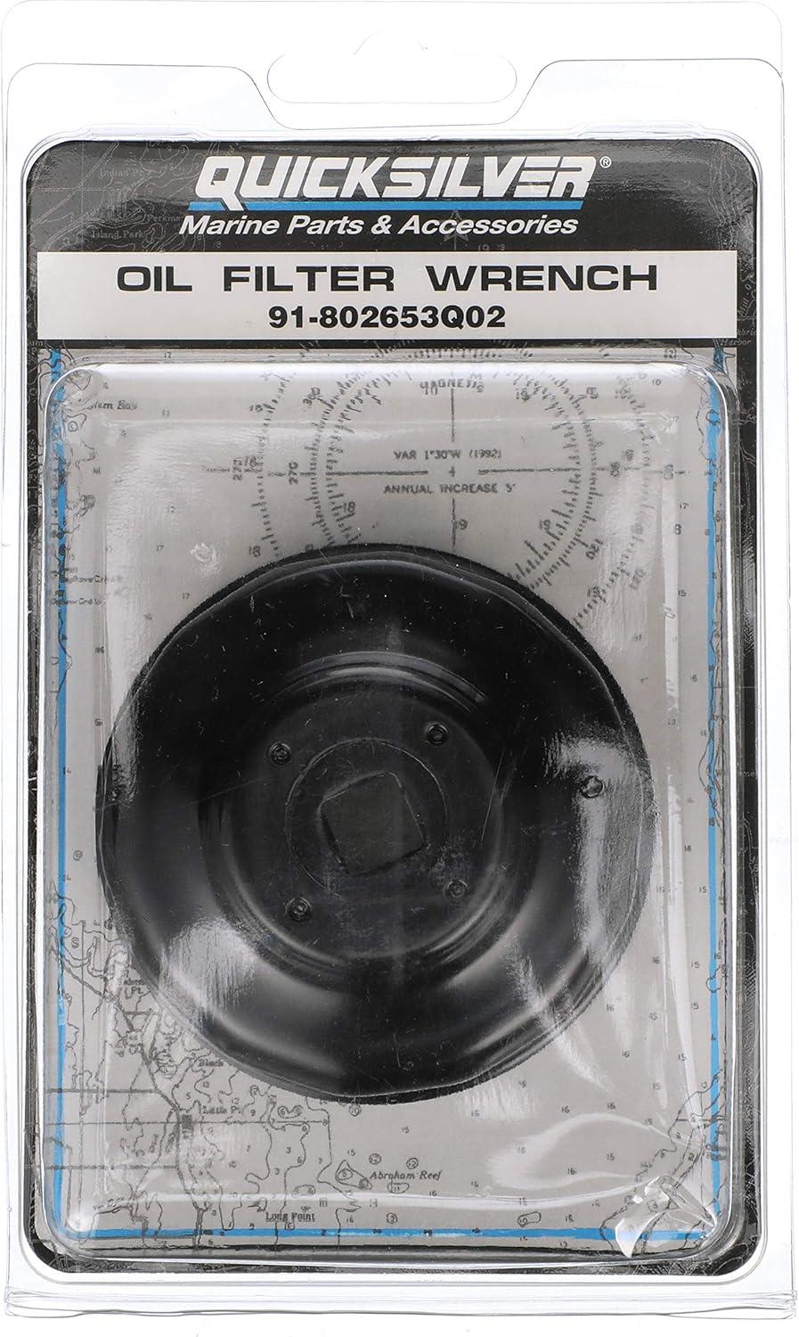 imageQuicksilver 802653Q02 Oil Filter Installation Or Removal Wrench  Steel