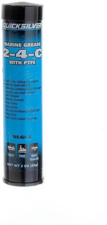 imageQuicksilver 802859Q1 24C Marine Grease with Teflon MultiPurpose Marine Lubricant  8 oz TubeUnspecified
