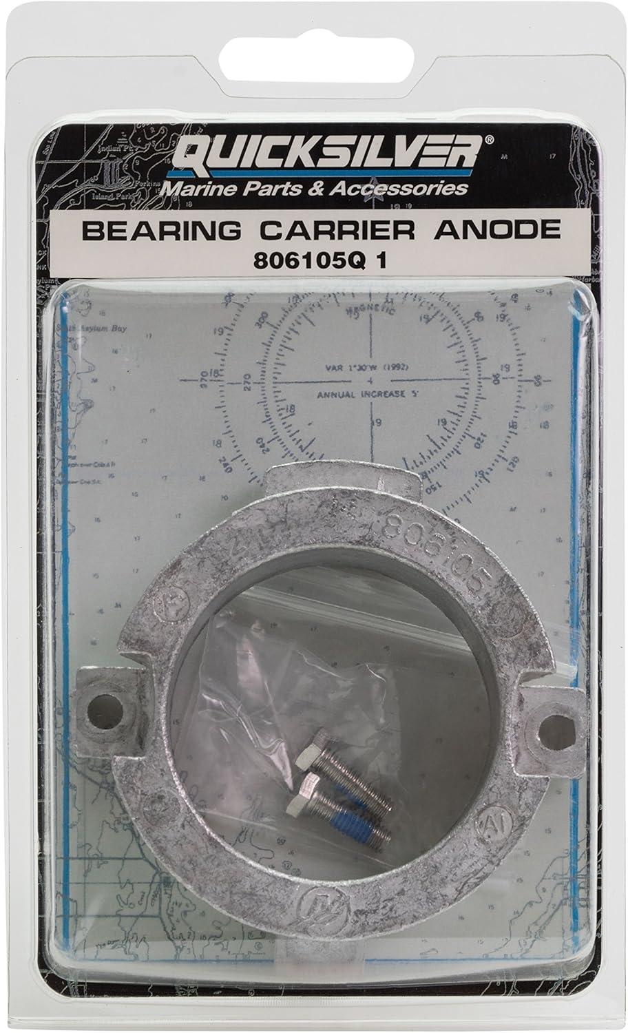 imageQuicksilver 806105Q1 Aluminum Bearing Carrier Anode for MerCruiser Alpha One Gen II and Vazer Drives
