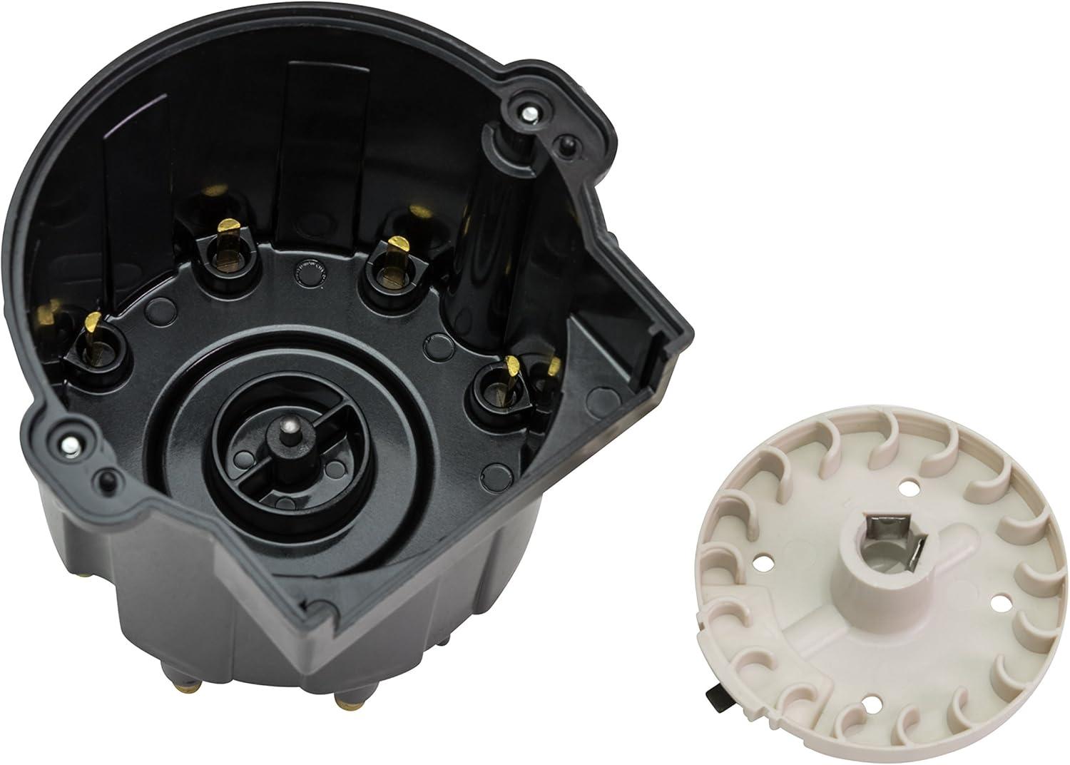 imageQuicksilver 808483Q2 Distributor Cap Kit for Marinized V8 Engines by General Motors wDelco HEI Ignition Systems