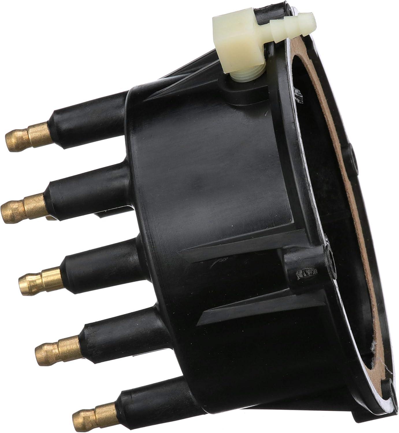 imageQuicksilver 815407A2 Distributor Cap Kit for Marinized V6 MerCruiser Engines Made by General Motors with Thunderbolt IV and V HEI Ignition Systems