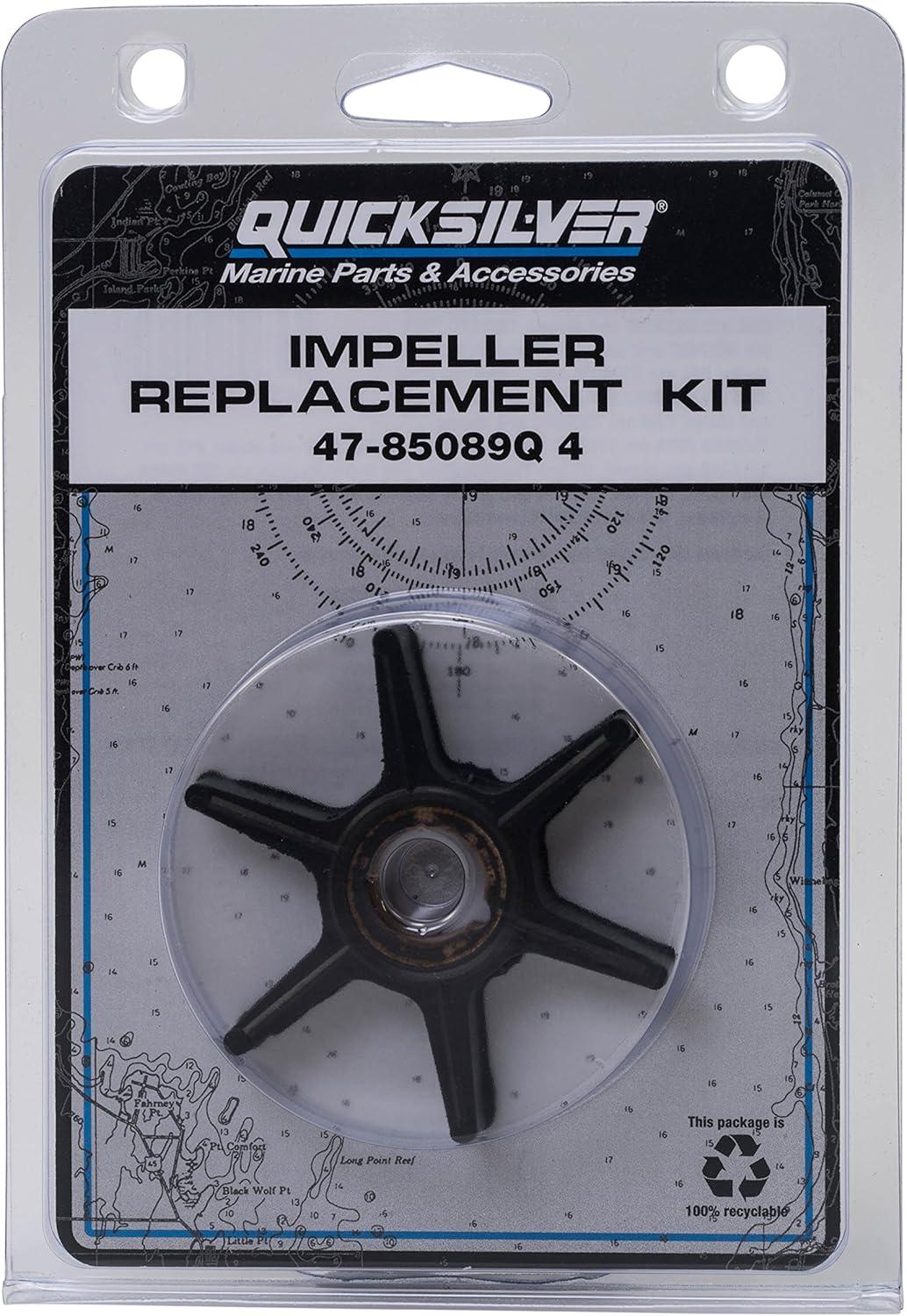 imageQuicksilver 85089Q4 Water Pump Repair Kit for Mercury and Mariner Outboards 1525 Hp 2Cycle Outboards