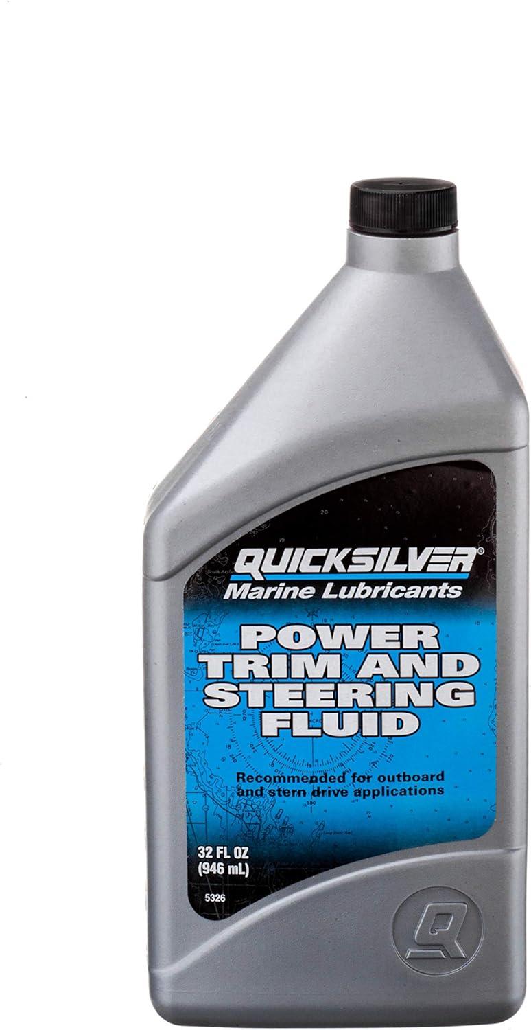 imageQuicksilver 858075Q01 Power Trim and Steering Fluid 32 oz