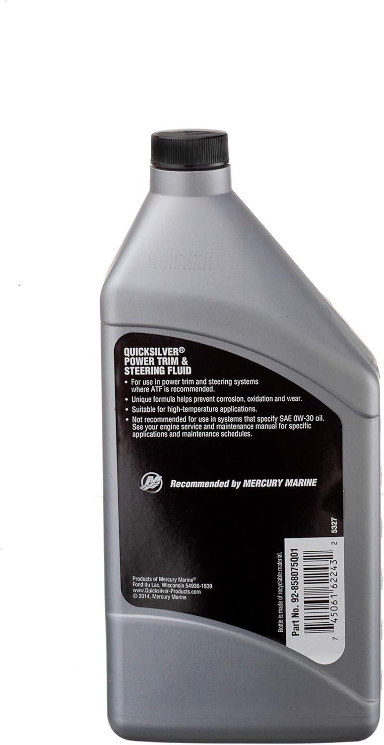 imageQuicksilver 858075Q01 Power Trim and Steering Fluid 32 oz