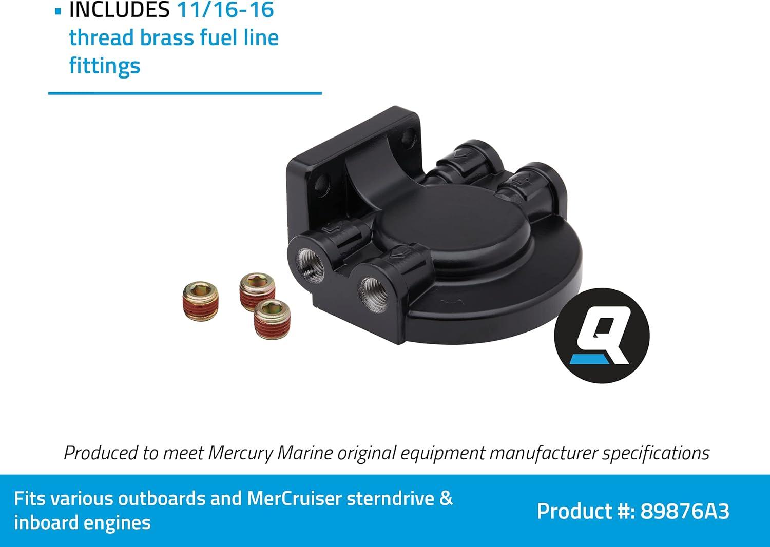 imageQuicksilver 89876A3 Water Separating Fuel Filter Bracket