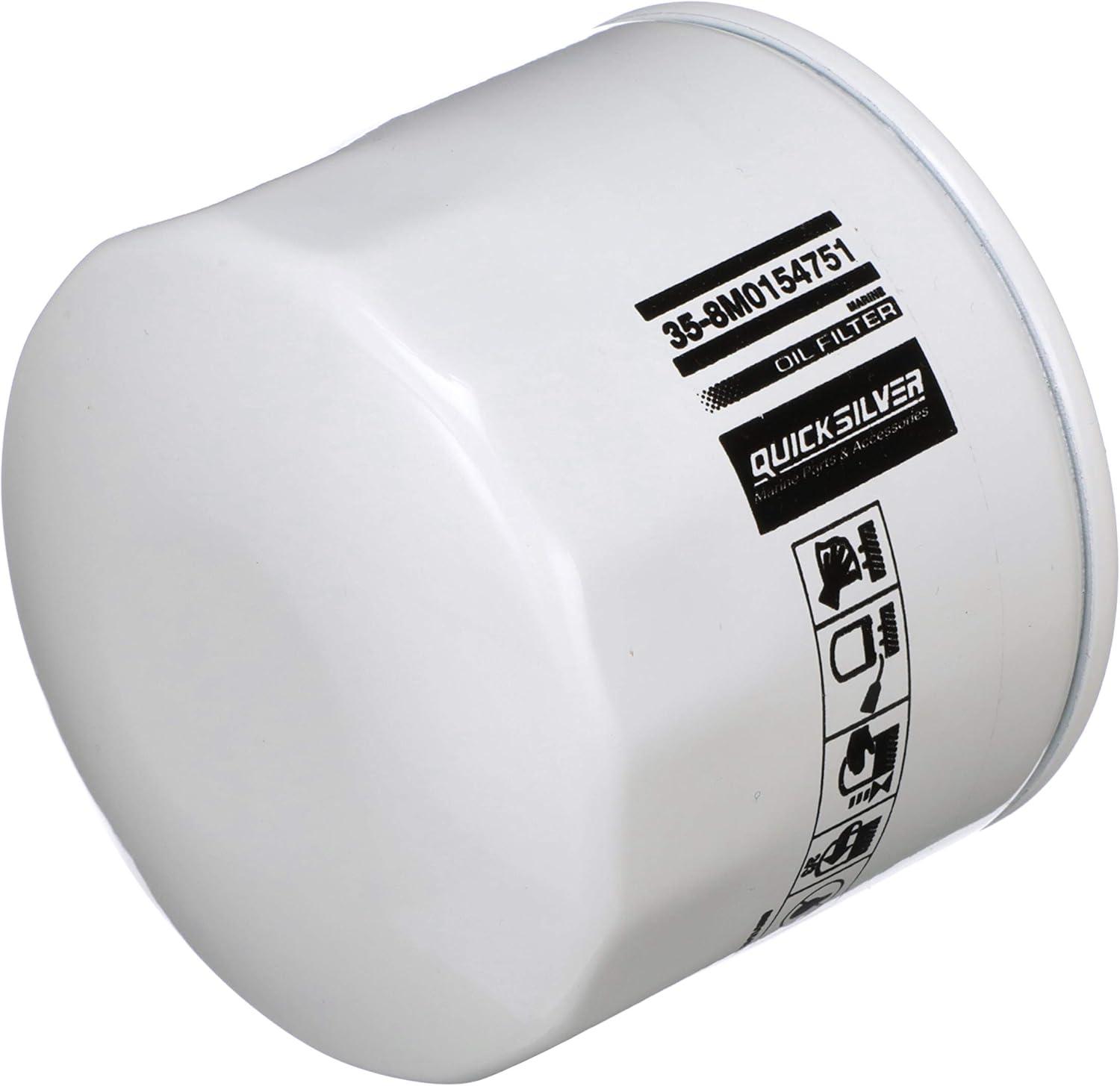 imageQuicksilver 8M0154751 Oil Filter for Various Marine EnginesUnspecified