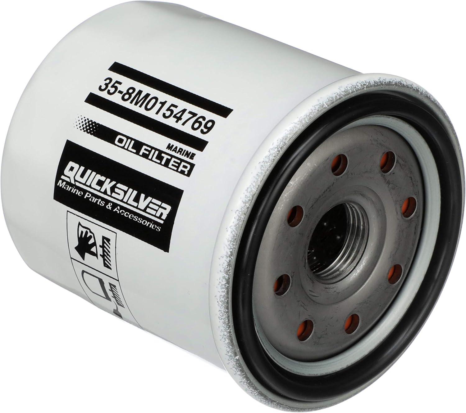 imageQuicksilver 8M0154769 20 Micron Oil Filter for Various Marine EnginesUnspecified
