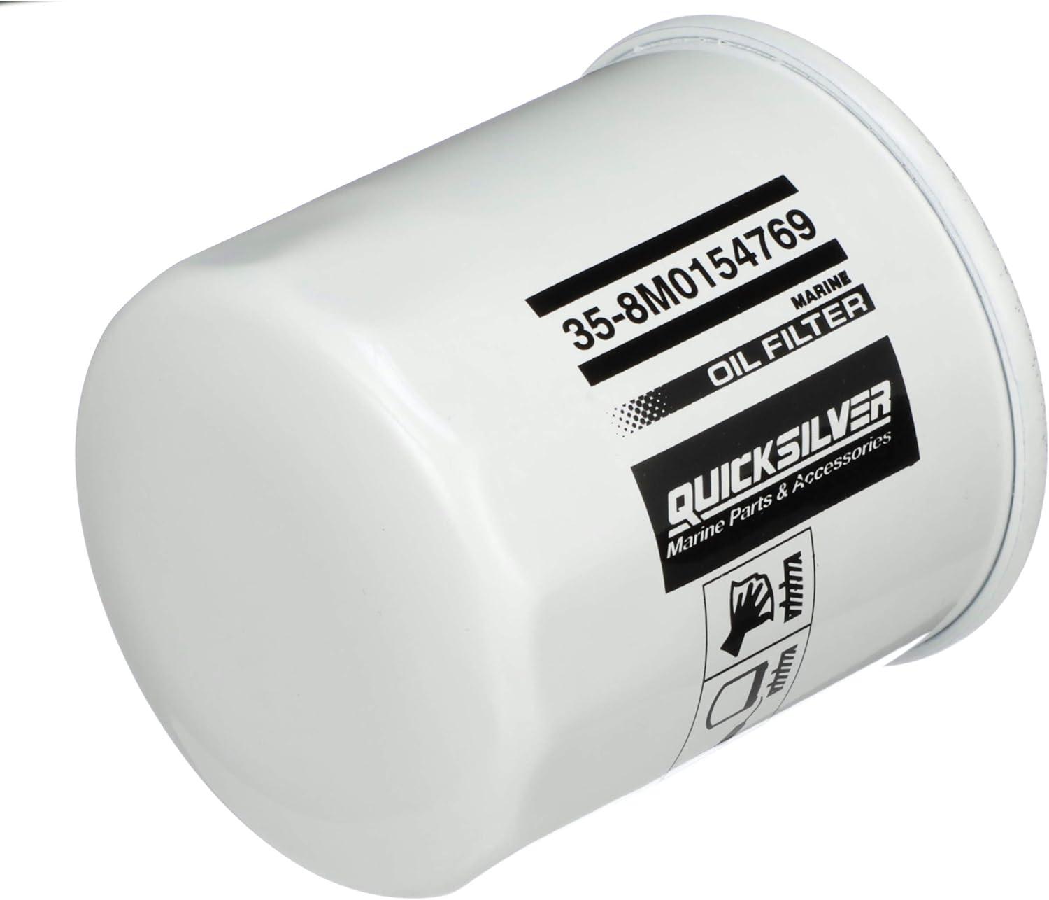 imageQuicksilver 8M0154769 20 Micron Oil Filter for Various Marine EnginesUnspecified Pack of 2