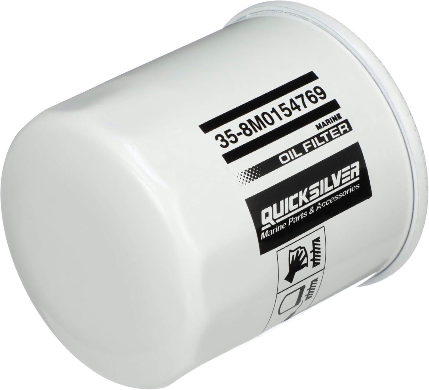 imageQuicksilver 8M0154769 20 Micron Oil Filter for Various Marine EnginesUnspecified Pack of 2