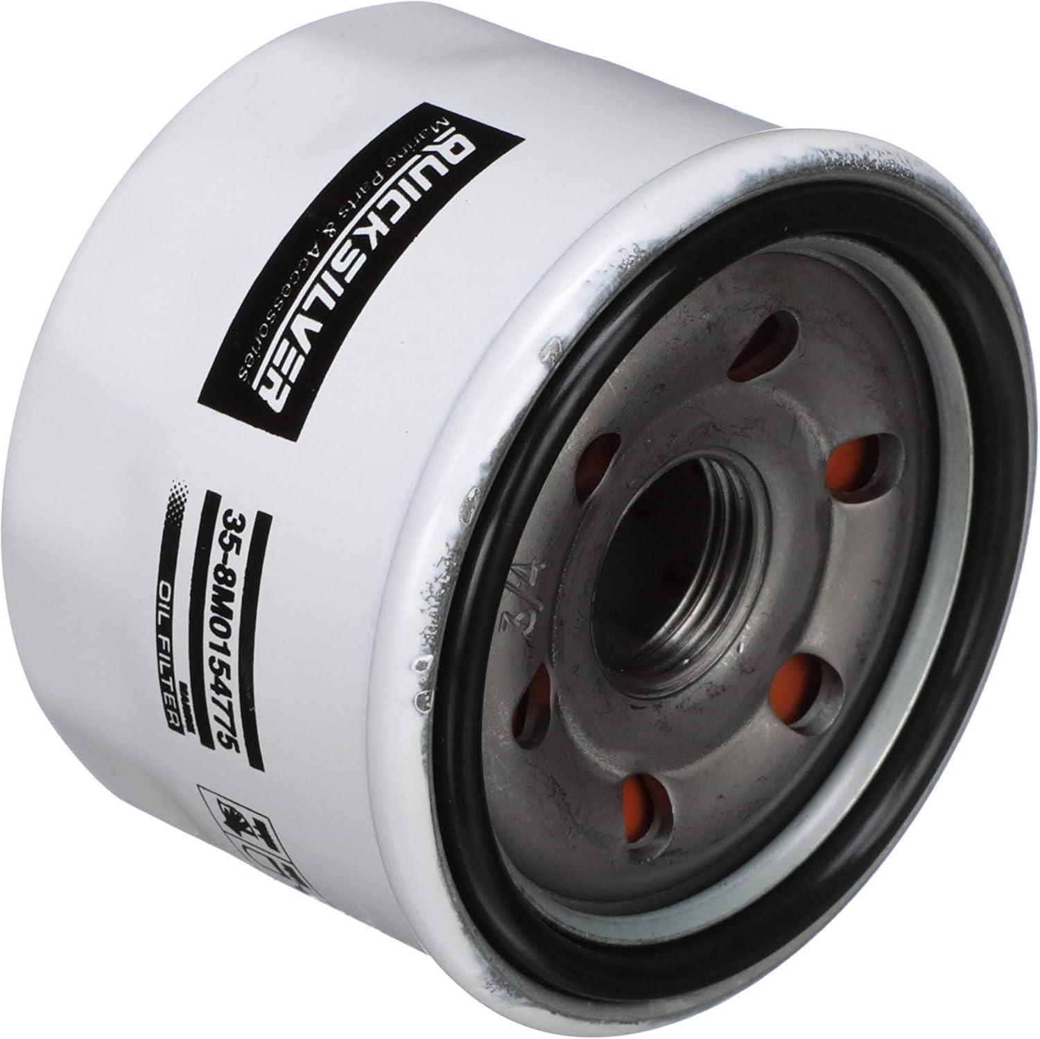 imageQuicksilver 8M0154775 20 Micron Oil Filter for Various Marine EnginesUnspecified