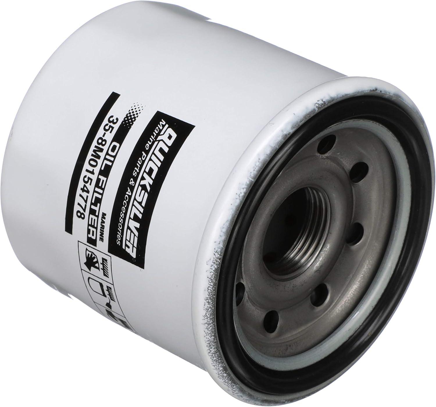 imageQuicksilver 8M0154778 20 Micron Oil Filter for Various Marine EnginesUnspecified
