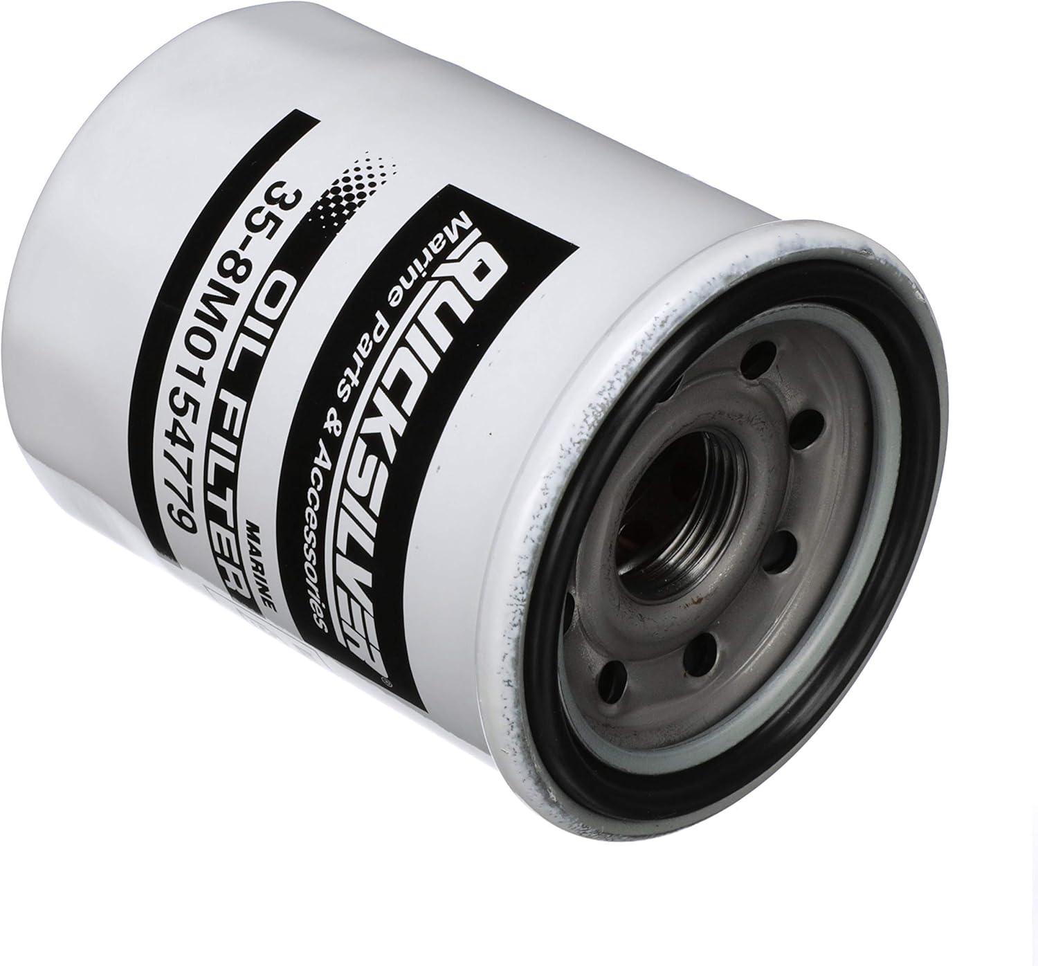 imageQuicksilver 8M0154779 20 Micron Oil Filter for Select Honda 75250hp Outboards