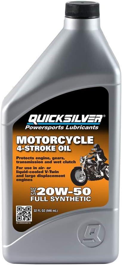 imageQuicksilver Full Synthetic Motorcycle Oil20W50