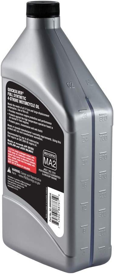 imageQuicksilver Full Synthetic Motorcycle Oil20W50