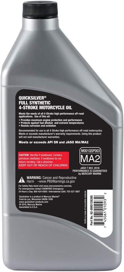 imageQuicksilver Full Synthetic Motorcycle OilOffRoad 10W40