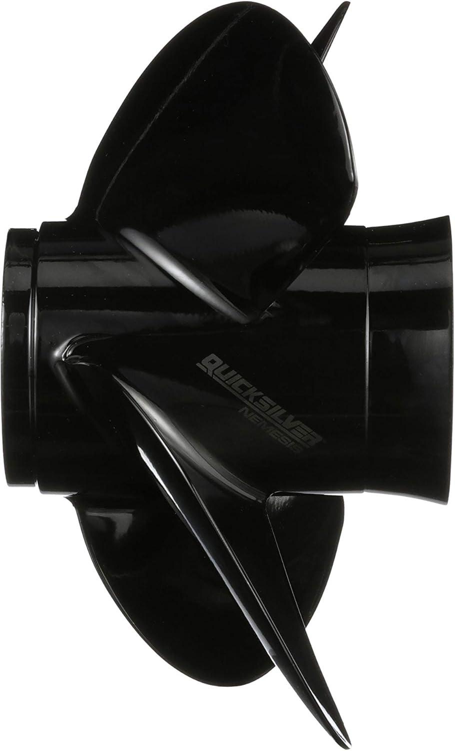 imageQuicksilver Nemesis 4Blade Aluminum Propeller  For Mercury and MerCruiser Engines90 CT  300 HP MercuryMerCruiser