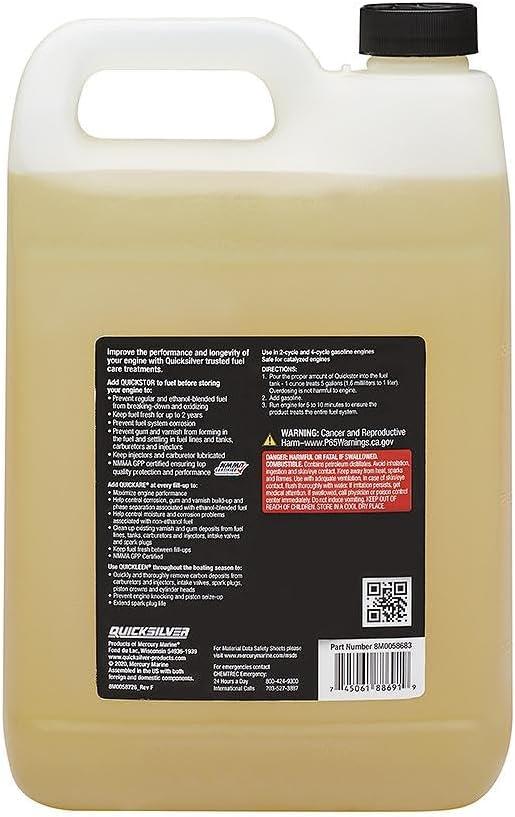imageQuicksilver Quickstor Fuel Treatment and Stabilizer1Gallon
