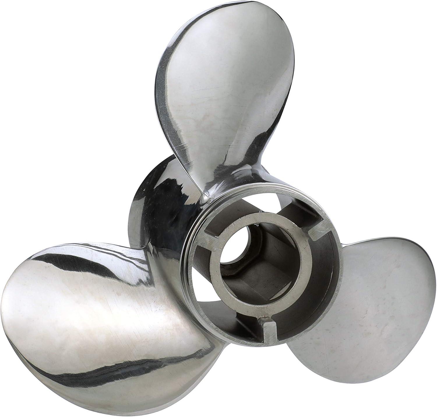 imageQuicksilver Silverado Propeller High Polished Stainless Finish90 CT  300 HP MercuryMerCruiser