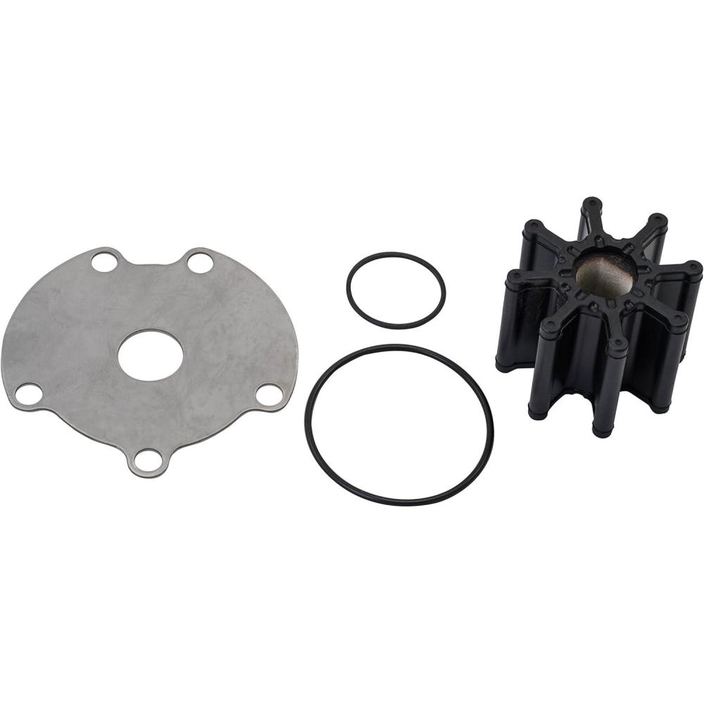 imageQuicksilver 59362T6 Sea Water Pump Impeller Replacement Kit for MerCruiser Engines with OnePiece Pump Body