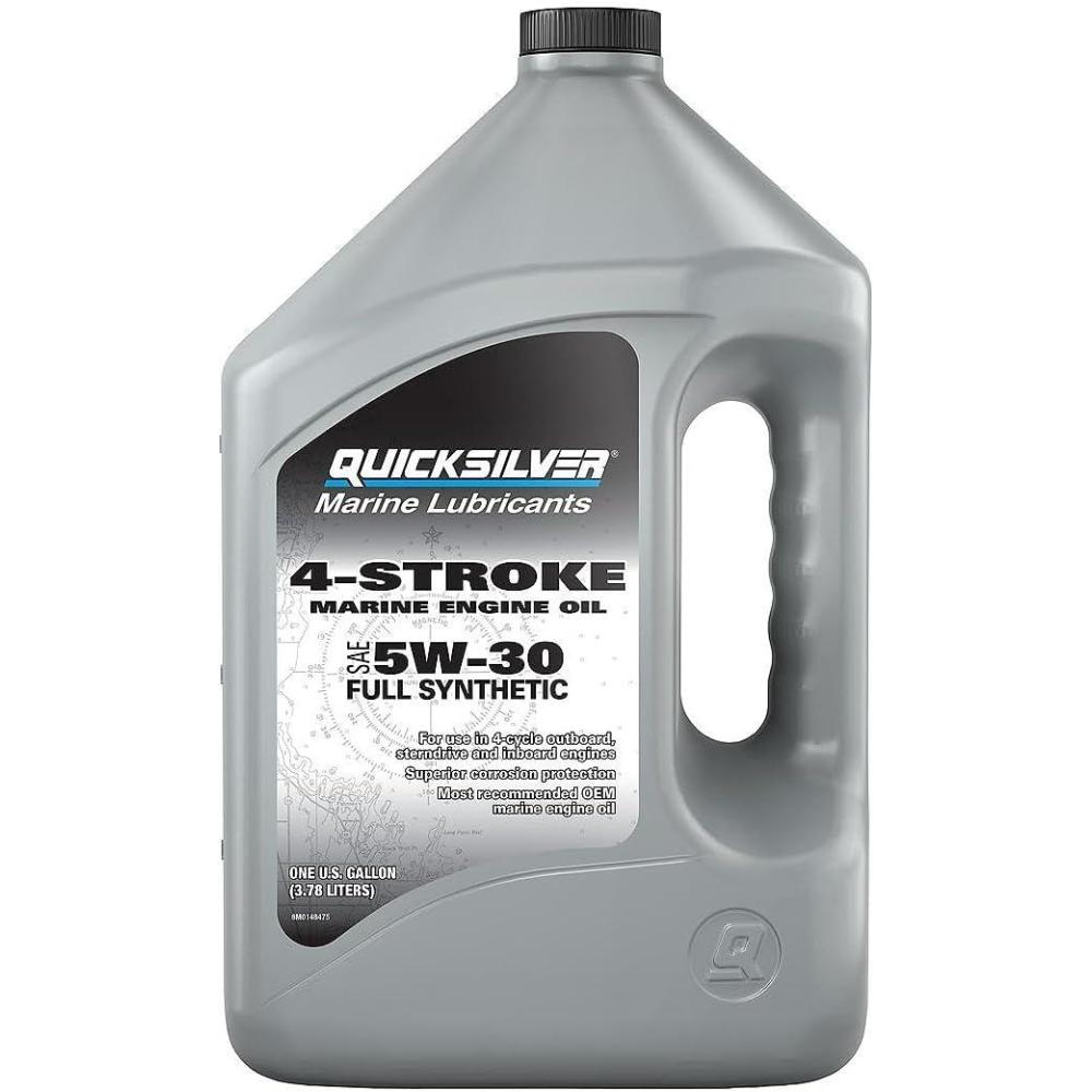 imageQuicksilver 5W30 Full Synthetic Marine Engine Oil1Gallon