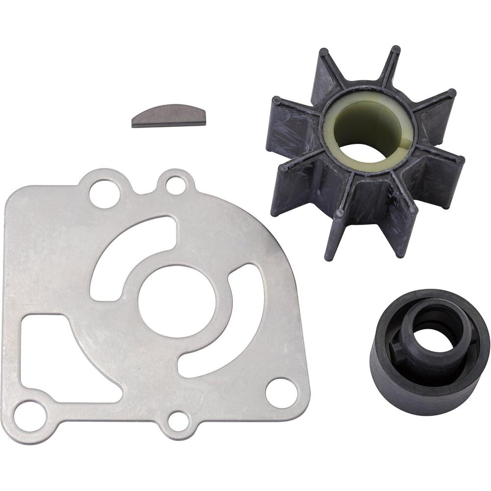 imageQuicksilver 803748Q02 Water Pump Impeller Repair Kit for Mercury 99 Hp 4Stroke Bigfoot Outboards