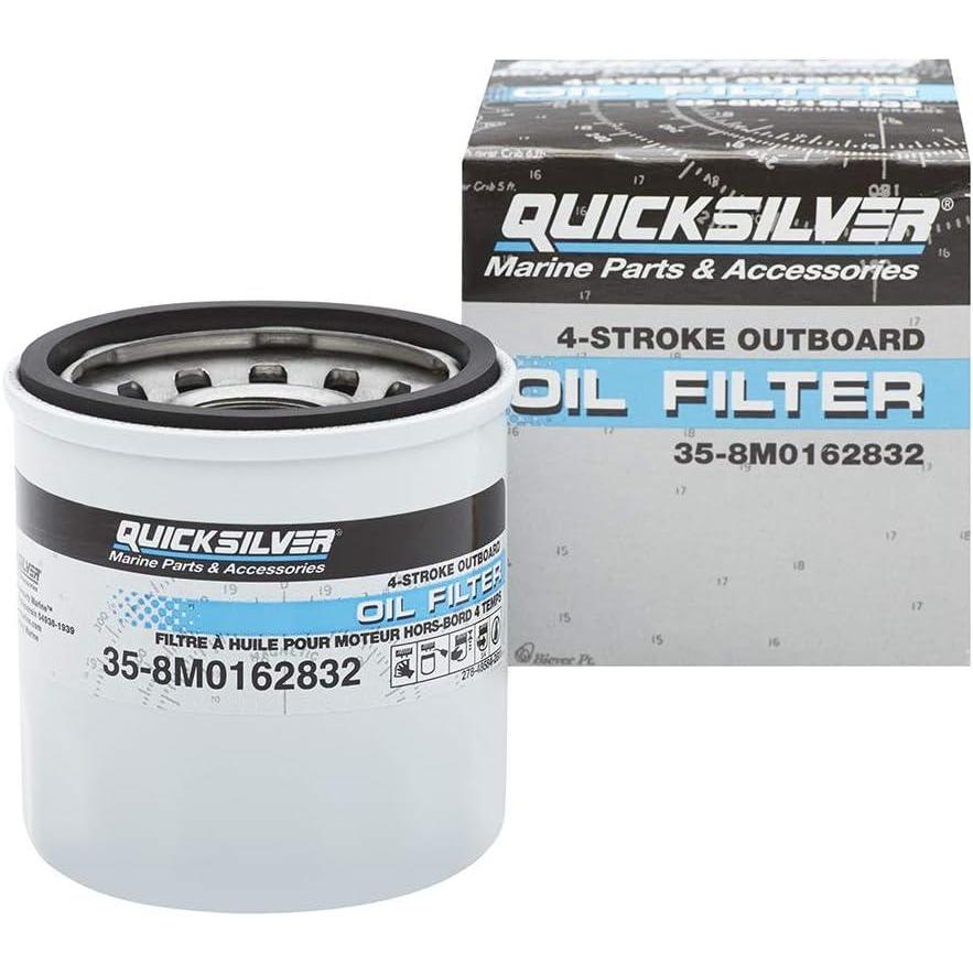 imageQuicksilver 877761Q01 Oil Filter for Select Mercury and Mariner 75115hp Outboards and 150hp EFI 4Stroke Outboards9930HP