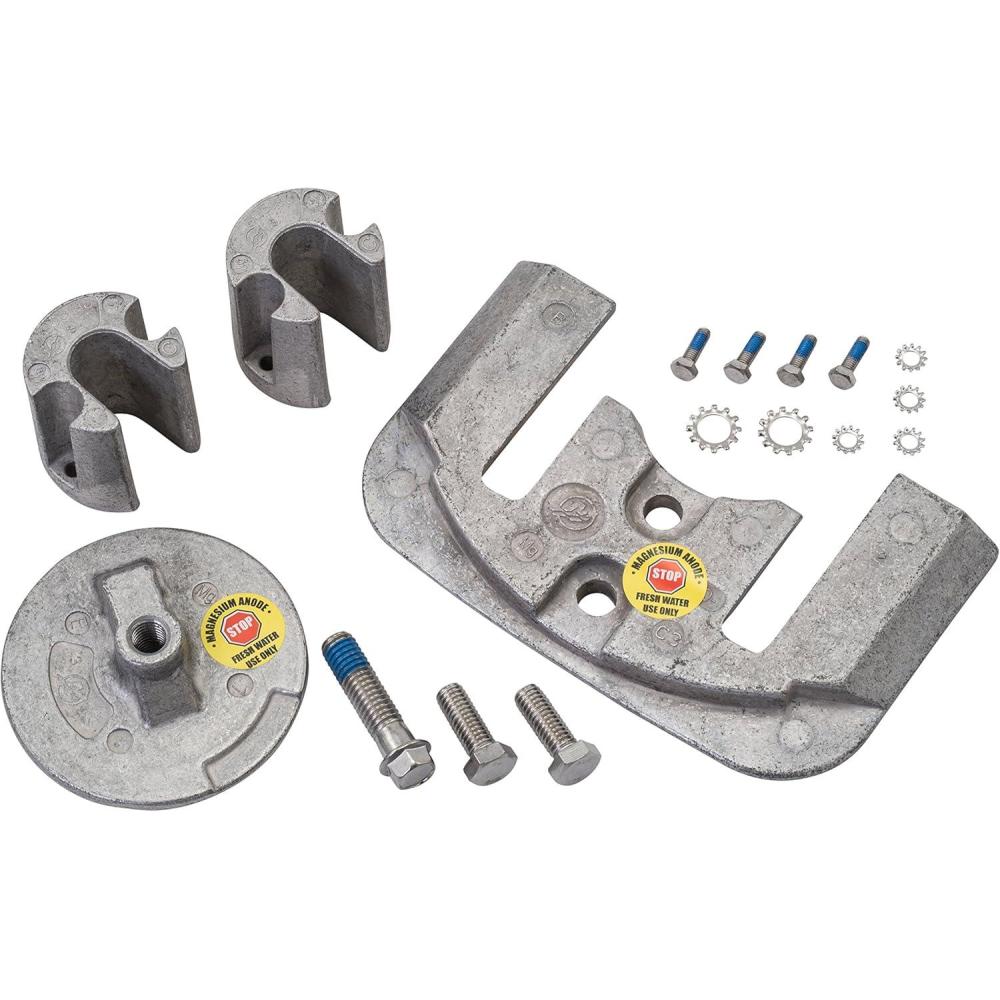 imageQuicksilver 888760Q03 Magnesium Anode Kit for MerCruiser Bravo II and Bravo III Drives
