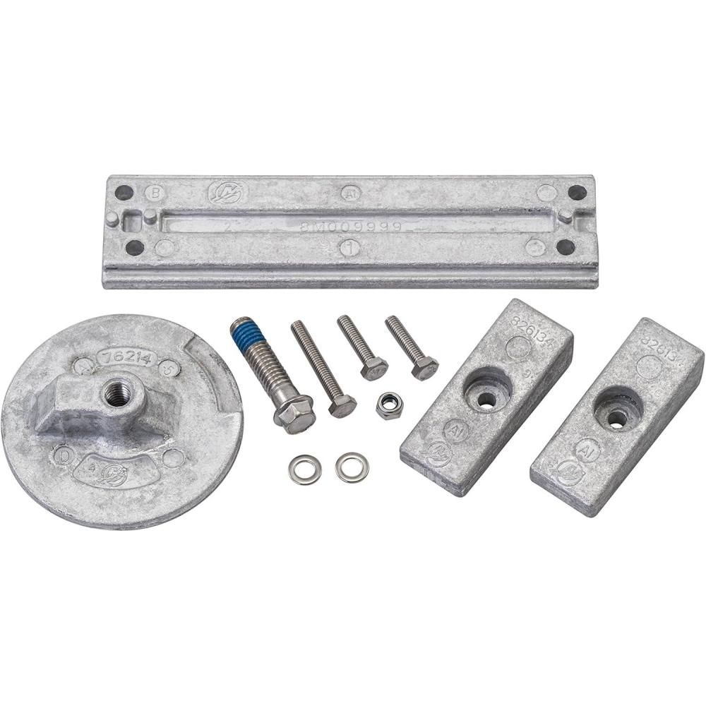 imageQuicksilver 8M0107550 Aluminum Anode Kit for Mercury Verado and Optimax Outboards