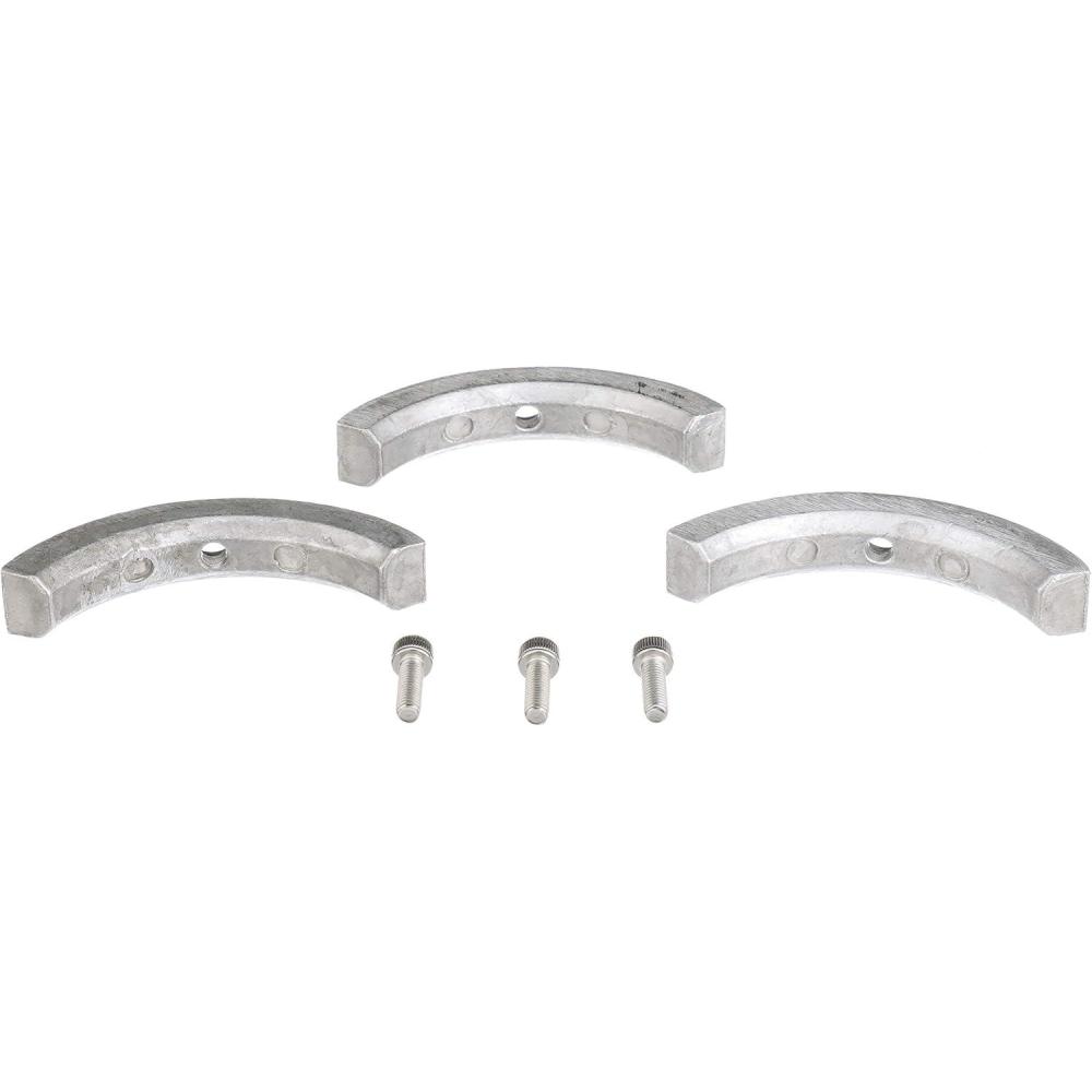 imageQuicksilver 8M6008002 Aluminum Anode 3Piece Kit for Volvo Stern Drives