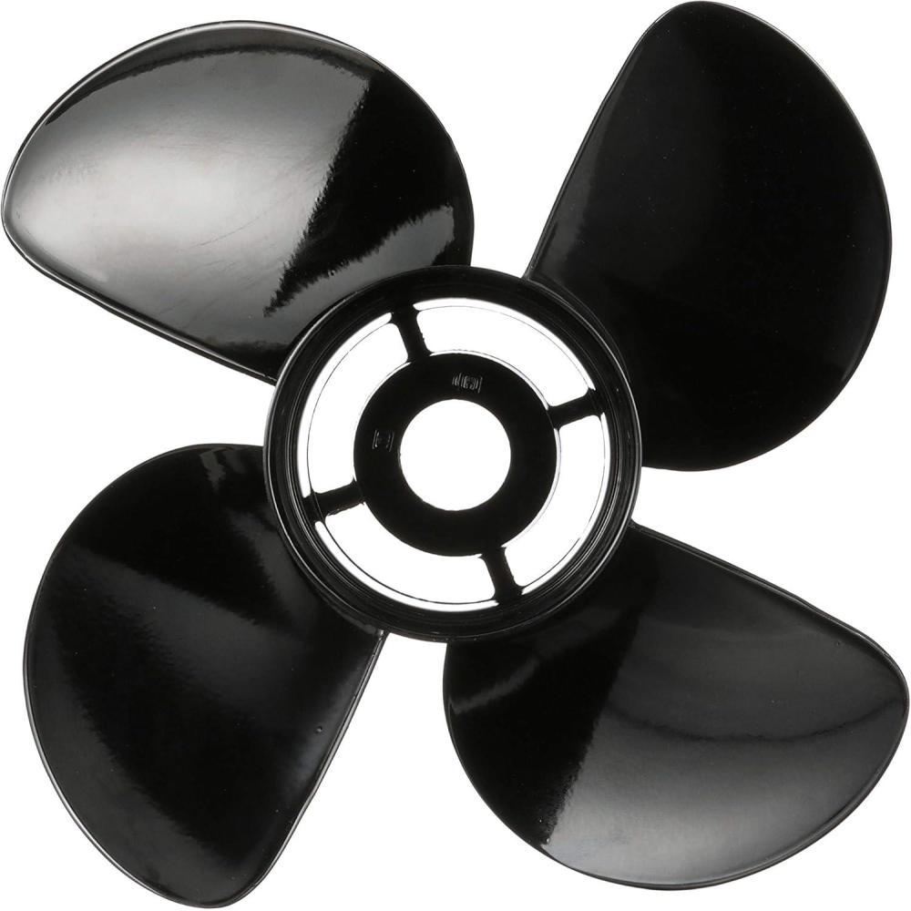 imageQuicksilver Nemesis 4Blade Aluminum Propeller  For Mercury and MerCruiser Engines40 CT  125 HP Mercury Pontoon