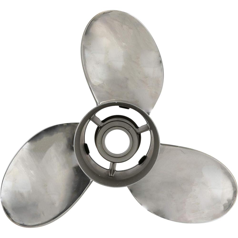 imageQuicksilver Thunderbolt Propeller High Polished Stainless FinishQS5008X  21P  Right
