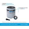 imageQuicksilver 18458Q3 Water Separating Fuel Filter Kit with Black Water Warning Sensor