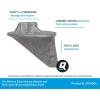 imageQuicksilver 31640Q4 Aluminum Trim Tab Anode  Mercury or Mariner Outboards and MerCruiser Stern Drives Unspecified