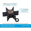 imageQuicksilver 43026Q02 Water Pump Impeller for OEM Mercury 200300 Hp Verado and 250450 Hp Racing 4Stroke Outboards