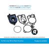 imageQuicksilver 44292A3 Water Pump Base Repair Kit for Select MerCruiser MR and Alpha One Drives