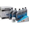imageQuicksilver 4Stroke Oil Change Kit  for Yamaha Outboard Engines  F30 F40 F50 F60 F70 F75 F80 F90 F100 F115 F150 F200 F225 F250 and F300Yamaha F150