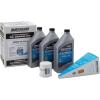imageQuicksilver 4Stroke Oil Change Kit  for Yamaha Outboard Engines  F30 F40 F50 F60 F70 F75 F80 F90 F100 F115 F150 F200 F225 F250 and F300Yamaha F30  F70